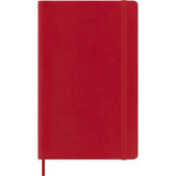 2027 Moleskine Daily Softcover Large Scarlet Red 12-Month Diary
