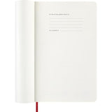 2027 Moleskine Daily Softcover Large Scarlet Red 12-Month Diary