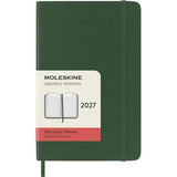 2027 Moleskine Daily Softcover Pocket Myrtle Green 12-Month Diary