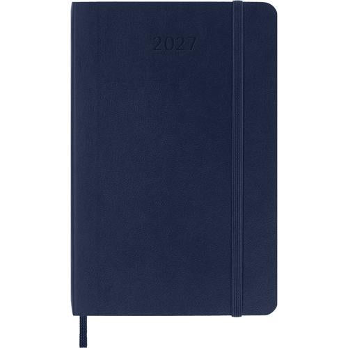 2027 Moleskine Daily Softcover Pocket Sapphire Blue 12-Month Diary