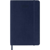 2027 Moleskine Daily Softcover Pocket Sapphire Blue 12-Month Diary