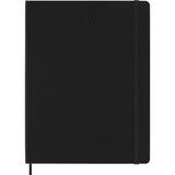 2027 Moleskine Professional Weekly Vertical Hardcover XL Black 12-Month Diary
