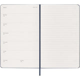 2027 Moleskine Weekly With Notes Hardcover Large Sapphire Blue 12-Month Diary