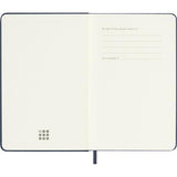 2027 Moleskine Weekly With Notes Hardcover Pocket Sapphire Blue 12-Month Diary
