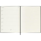 2027 Moleskine Weekly With Notes Hardcover XL Black 12-Month Diary