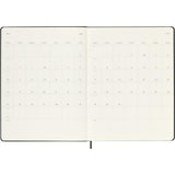 2027 Moleskine Weekly With Notes Hardcover XL Black 12-Month Diary