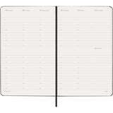 2027 Moleskine Weekly Vertical Hardcover Large Black 12-Month Diary