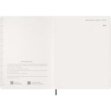 2027 Moleskine Essential Softcover Weekly Vertical XXL Myrtle Green Planner