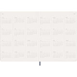 2027 Moleskine Essential Softcover Weekly Vertical XXL Sapphire Blue Planner
