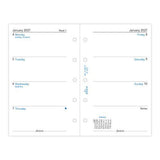 2027 Filofax Week to View Mini Organiser Refill