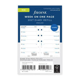 2027 Filofax Week per Page Mini Organiser Refill