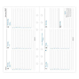 2027 Filofax Week to View with Appointments Landscape Personal Organiser Refill
