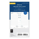 2027 Filofax Day per Page with Appointments Personal Organiser Refill