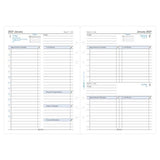 2027 Filofax Business Day per Page A5 Organiser Refill