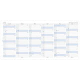 2027 Filofax Year Planner Vertical A4 Organiser Refill