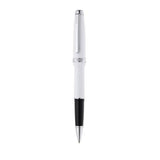 Rollerball Pen - Cross Lume White with Chrome Trim