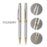 Ballpoint Pen - Cross Foundry Chrome Medalist