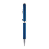 Ballpoint Pen - Cross Foundry Blue Lacquer with Chrome Trim