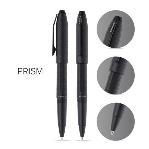 Ballpoint Pen - Cross Prism Obsidian Black with Matt Black Trim