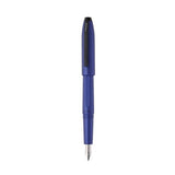 Fountain Pen - Cross Prism Sea Blue with Matt Black Trim Medium Nib