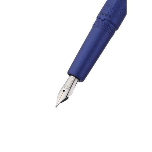 Fountain Pen - Cross Prism Sea Blue with Matt Black Trim Medium Nib