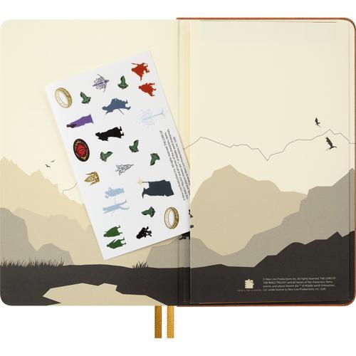 LOTR Frodo & Sam Large Plain Notebook - Moleskine Limited Edition