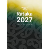 2027 Tuhi A51 Day Per Page Rataka Green Koru Diary