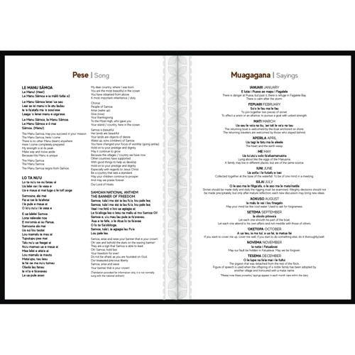 2027 Tusi B51 Day Per Page Samoan Fuafuaga Diary