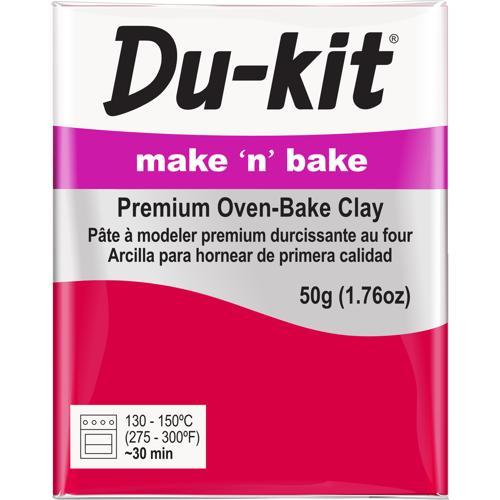 Polymer Modelling Clay Ruby 50g - Du-kit