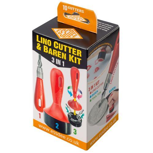 3-in-1 Lino Cutter & Baren Kit L10B - Essdee