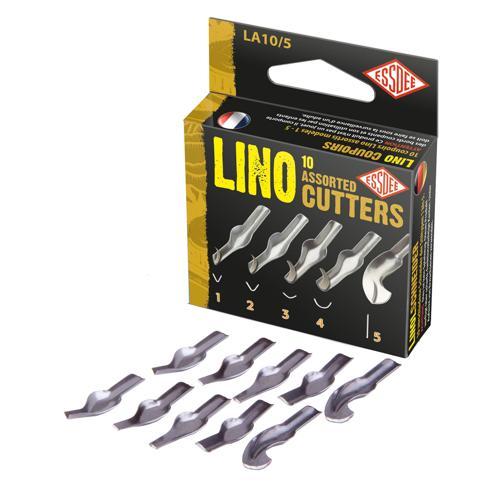 Lino Cutter Set Styles 1-5 10 Pack - Essdee LA10S/5