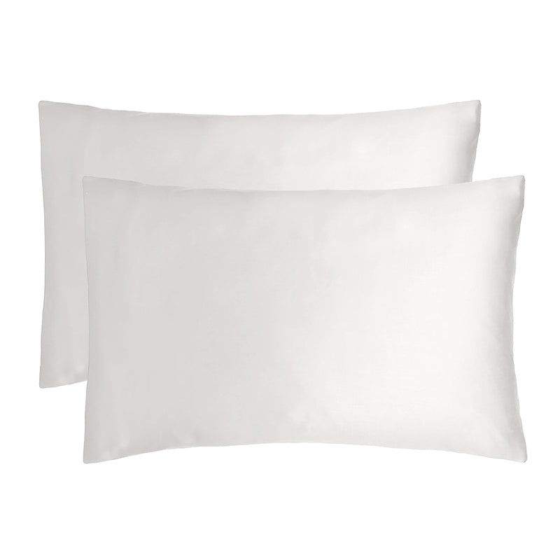 Bamboo Satin Pillowcases White