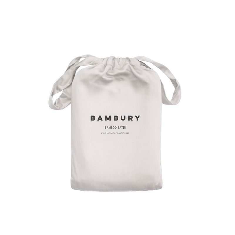 Bamboo Satin Pillowcases White