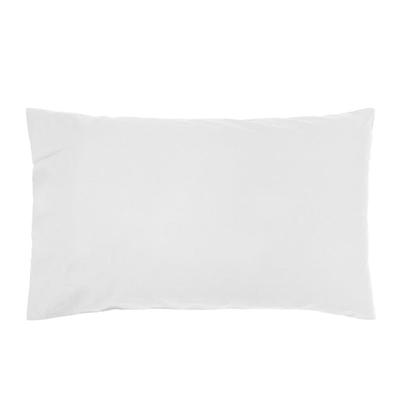 King Single Temple Organic Cotton Sheet Set in Ivory, featuring soft, sustainable organic cotton with elegant twin needle stitching.