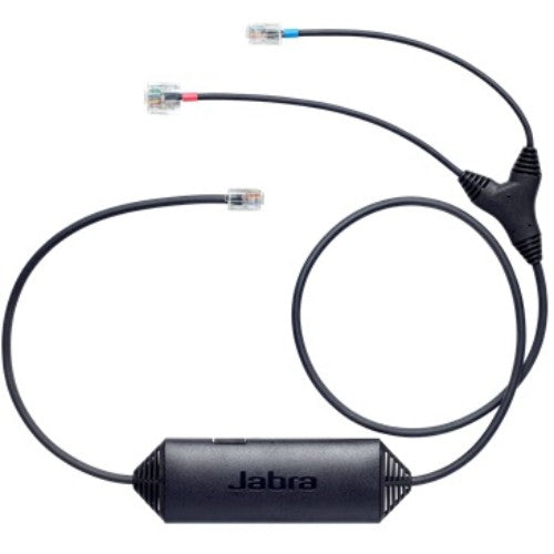 Jabra LINK 14201-33 EHS adapter for seamless wireless control of calls with Avaya deskphones, enhancing productivity and mobility.