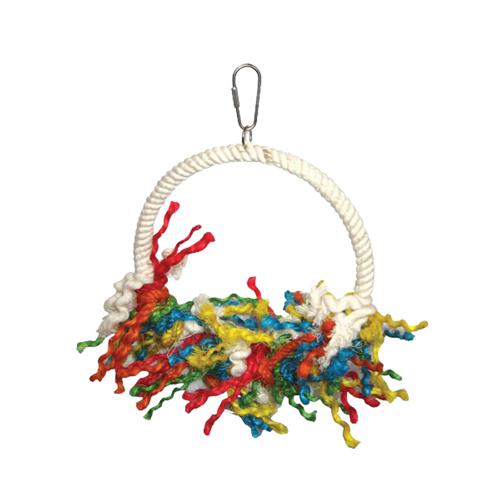 Bird Toy - Medium Rope Preening Swing 28x20cm