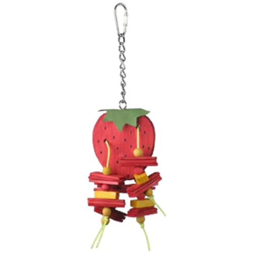 Bird Toy - Small Strawberry Bird Toy 28cm