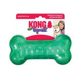 Dog Toy - KONG Squeezz Crackle Bone Large