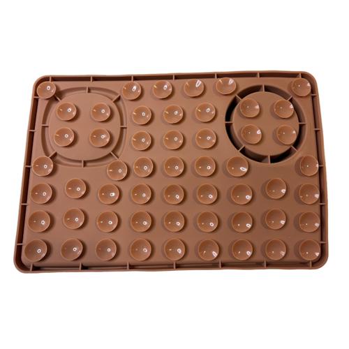 Dog - Slow Feeder Bento Mat Mocha 30x20cm