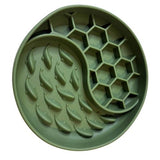 Dog - Slow Feeder Soothe Dish Olive 20cm