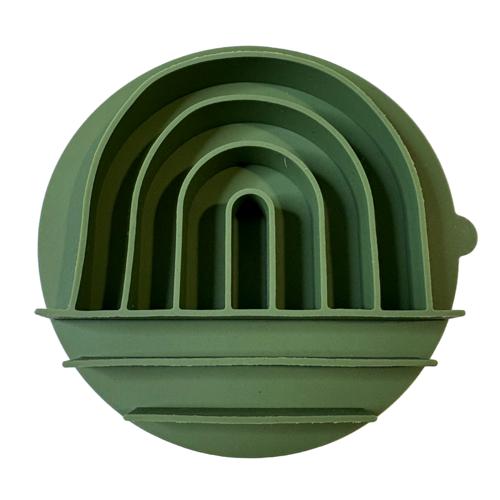Dog - Slow Feeder Insert Olive Arch 15cm