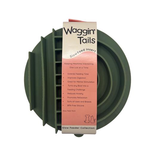 Dog - Slow Feeder Insert Olive Arch 15cm