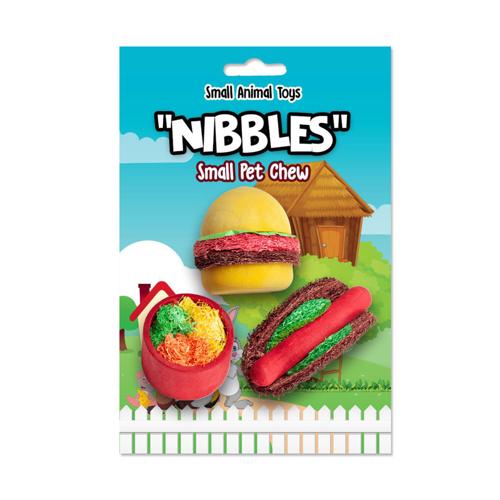 Small Animal - Summer Cookout Wood & Loofah Chews