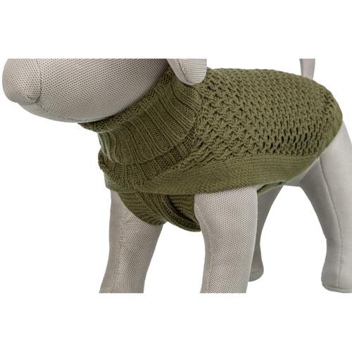 Dog Clothing - Norwood Pullover M: 50cm Olive Green