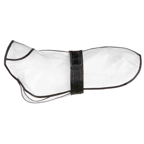 Dog Clothing - Tarbes Raincoat S: 34cm Transparent
