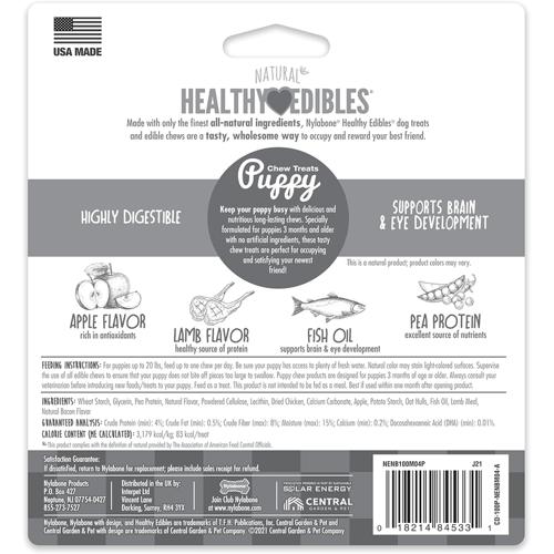 Healthy Edibles Puppy Pals 4pk - Small