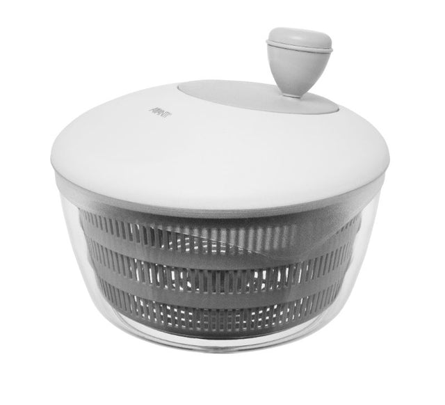 Avanti 24CM Salad Spinner, 3.5L, BPA-free, designed to dry and crisp salad greens for deliciously dressed salads.