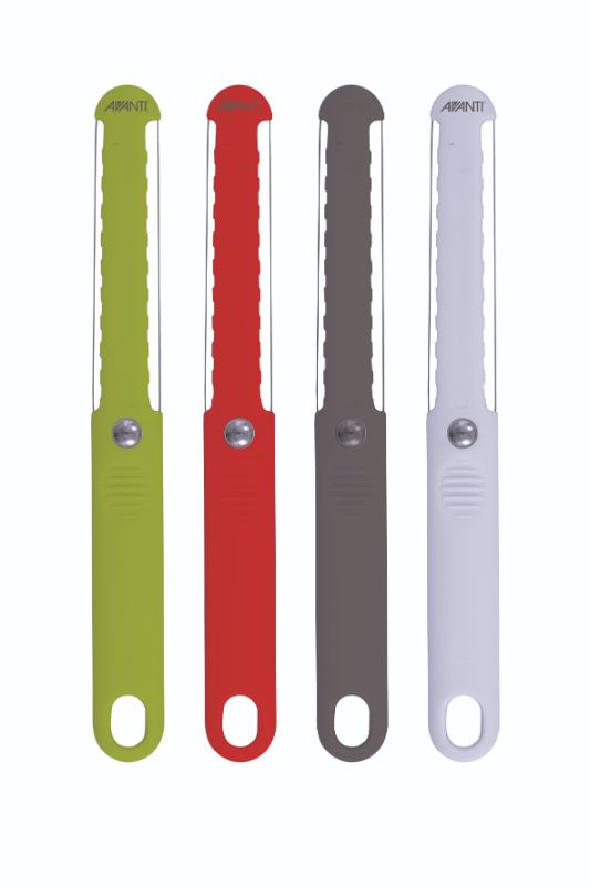 Avanti Thick & Thin Cheese Slicer Set of 24 with stainless steel wires for precise, hassle-free thick and thin cheese slicing.