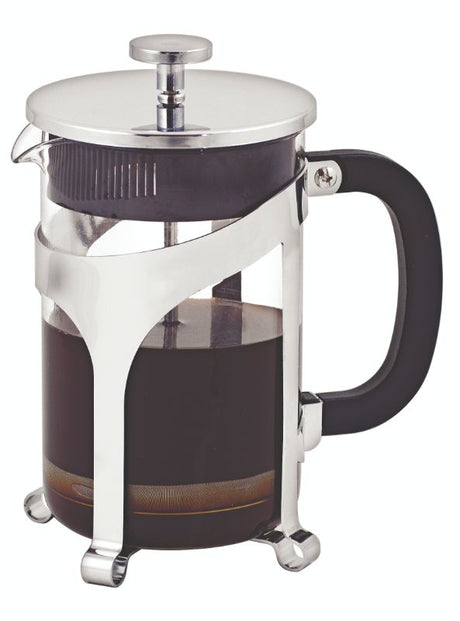 Avanti Cafe Press 750ml with heat-resistant glass, ergonomic handle, and drip-free spout for rich, flavorful coffee.