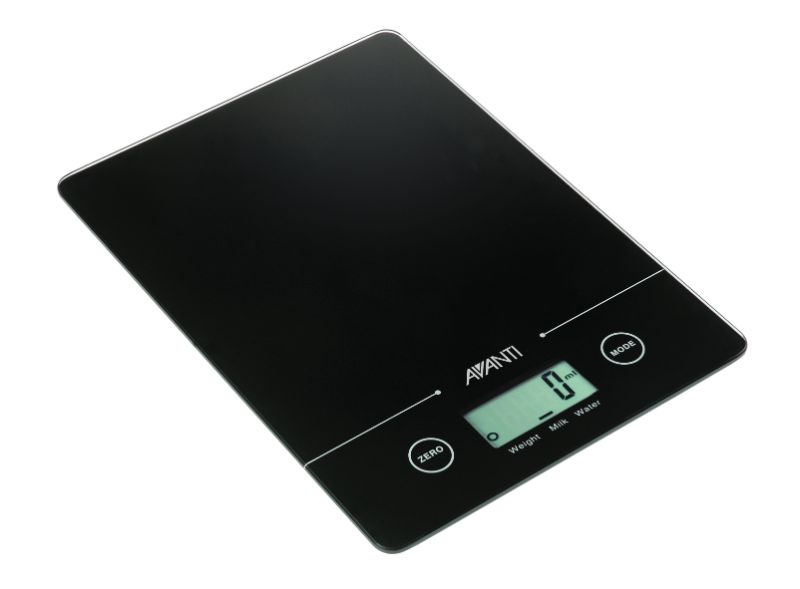 Avanti Compact Kitchen Scale Black